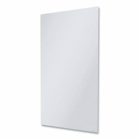Quartet InvisaMount Vertical Magnetic Glass Dry-Erase Boards, 42 x 74, White Surface Q014274IMW